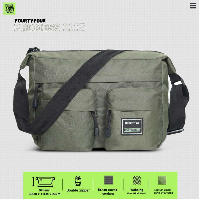 Tas Selempang Pria FOURTYFOUR PROMESS - Tas Slingbag mesenggers