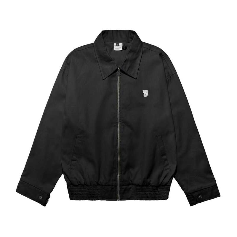 Owners Trucker Jacket - Amity - Jaket hitam Pria Wanita